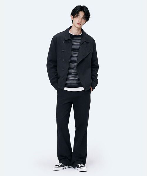 MISEKISEOUL MEN（ミセキソウルメンズ）の「Side pleats multi panel pants BLACK（その他パンツ・メンズ・その他・1/2/3）」の5枚目の写真