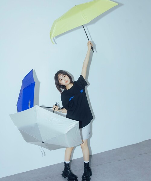 NICE WEATHER(ナイスウェザー)の「【別注】<over print × なえなの>プリント Tシャツ/COTOH(Tシャツ/カットソー・レディース・ブラック/ライトブルー/ホワイト・L/M/S)」の8枚目の写真