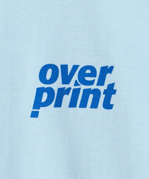 NICE WEATHER(ナイスウェザー)の「【別注】<over print × なえなの>プリント Tシャツ/COTOH(Tシャツ/カットソー・レディース・ブラック/ライトブルー/ホワイト・L/M/S)」の17枚目の写真