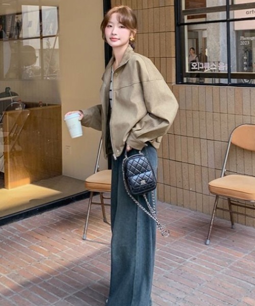 FAVORITO(ファヴォリート)の「ショート長袖ジャケット(その他アウター・レディース・モカ・F)」の21枚目の写真