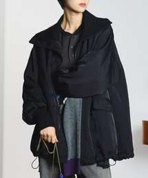 (CREOLME)BIG COLLAR PADDED COAT