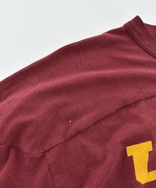 Champion(チャンピオン)の「【USED】80's Champion "U.S.C.12" フットボール Tシャツ USA製(Tシャツ/カットソー・メンズ・レッド・LARGE)」の5枚目の写真