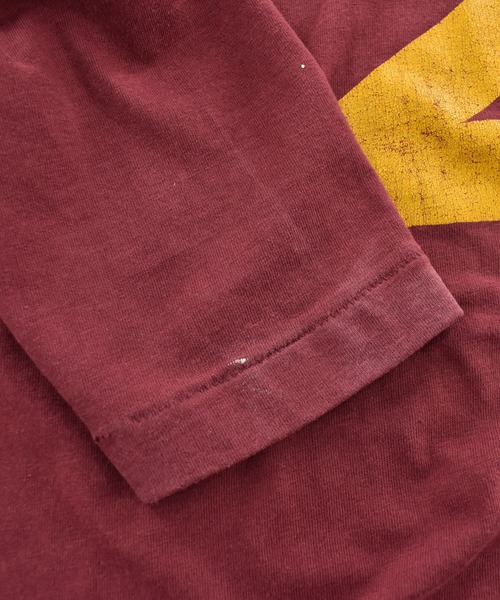 Champion(チャンピオン)の「【USED】80's Champion "U.S.C.12" フットボール Tシャツ USA製(Tシャツ/カットソー・メンズ・レッド・LARGE)」の7枚目の写真