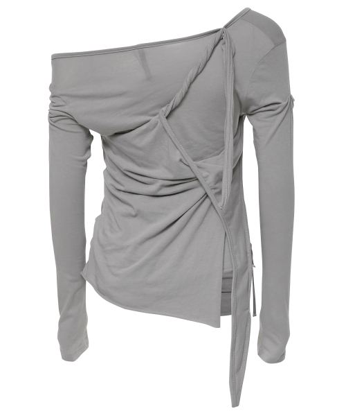 FLAREUP（フレアアップ）の「3レイヤードブレイドスリーブ (FL-184_Gray)（Tシャツ/カットソー・レディース・グレー・OS）」の8枚目の写真