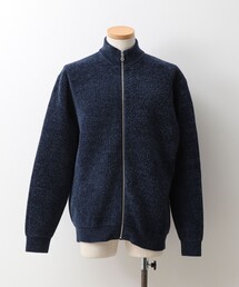 NOLLEY'S（ノーリーズ）の「接結モールスタンドジップカーディガン 26AW（ニット/セーター）」