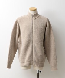 NOLLEY'S（ノーリーズ）の「接結モールスタンドジップカーディガン 26AW（ニット/セーター）」