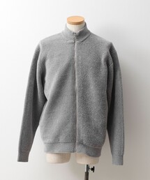 NOLLEY'S（ノーリーズ）の「接結モールスタンドジップカーディガン 26AW（ニット/セーター）」