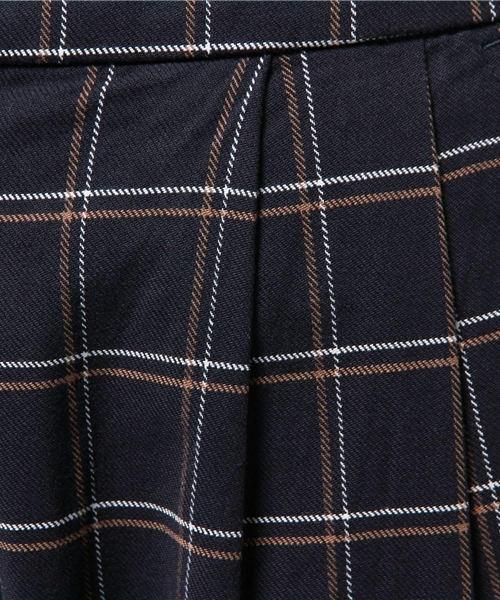 GLOBAL WORK(グローバルワーク)の「ワイドクロプトパンツ/708547(その他パンツ・レディース・ホワイト/ブラウン/ネイビー/ブルー/ライトブルー・SMALL/LARGE/MEDIUM)」の15枚目の写真