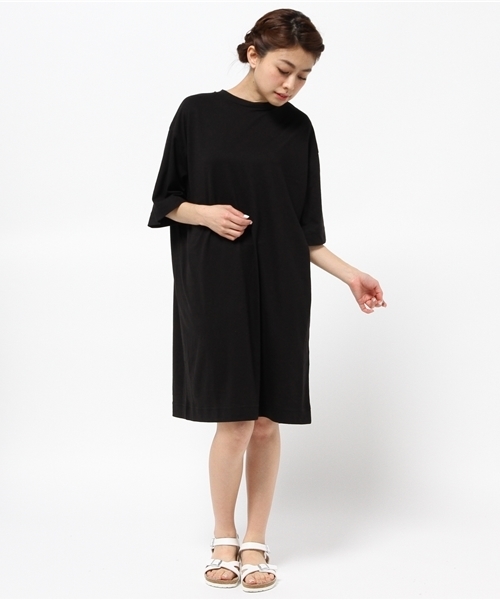 WEGO（ウィゴー）の「WEGO/BIG Teeワンピース（ワンピース・レディース・サックスブルー/ライトピンク/ブラック/ホワイト/ライトパープル・FREE）」の14枚目の写真