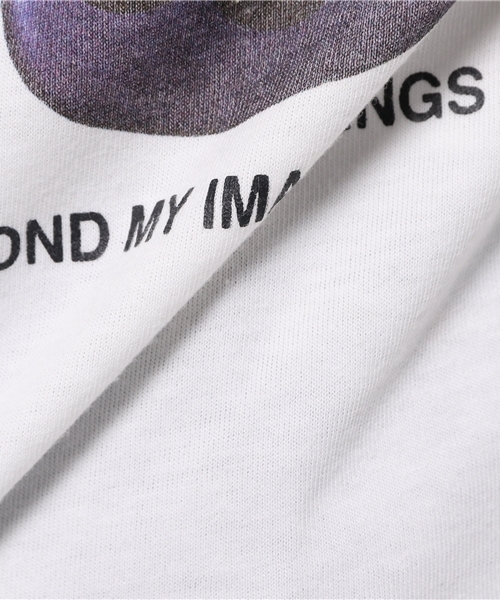 MOUSSY（マウジー）の「JESUS TSJ（Tシャツ/カットソー・レディース・ホワイト/ブラック・FREE）」の8枚目の写真