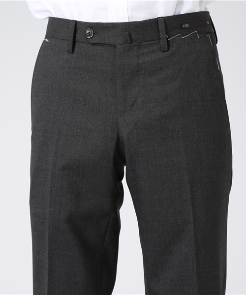 PT01（ピーティーゼロウーノ）の「PT01 ウールパンツ BUSINESS COFF01