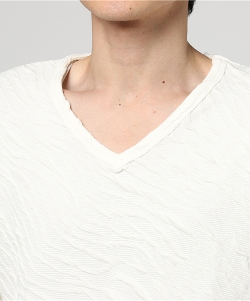 VENCEEXCHANGE(ヴァンスエクスチェンジ)の「フクレジャカード長袖T (Tシャツ/カットソー・メンズ・ブラック/ホワイト/ボルドー/ネイビー/グレー・LARGE/MEDIUM)」の8枚目の写真