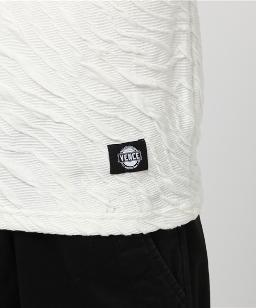 VENCEEXCHANGE(ヴァンスエクスチェンジ)の「フクレジャカード長袖T (Tシャツ/カットソー・メンズ・ブラック/ホワイト/ボルドー/ネイビー/グレー・LARGE/MEDIUM)」の10枚目の写真