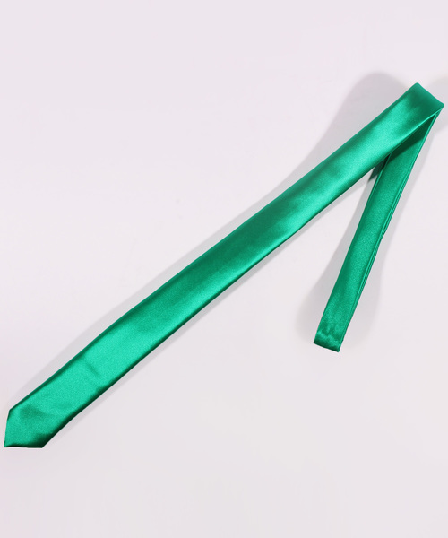 8(eight)(エイト)の「シンプル スリム 細ネクタイ(ネクタイ・メンズ・ホワイト/レッド/グリーン/パープル/ネイビー/シルバー/チャコールグレー/ターコイズブルー/ブルー/ブラック/ワイン/オリーブ/ピンク/イエロー/マスタード・FREE)」の5枚目の写真