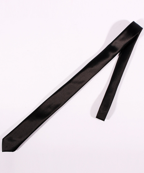 8(eight)(エイト)の「シンプル スリム 細ネクタイ(ネクタイ・メンズ・ホワイト/レッド/グリーン/パープル/ネイビー/シルバー/チャコールグレー/ターコイズブルー/ブルー/ブラック/ワイン/オリーブ/ピンク/イエロー/マスタード・FREE)」の2枚目の写真