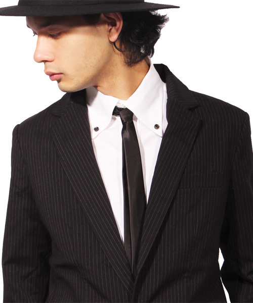 8(eight)(エイト)の「シンプル スリム 細ネクタイ(ネクタイ・メンズ・ホワイト/レッド/グリーン/パープル/ネイビー/シルバー/チャコールグレー/ターコイズブルー/ブルー/ブラック/ワイン/オリーブ/ピンク/イエロー/マスタード・FREE)」の17枚目の写真