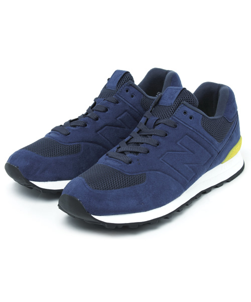 NEW BALANCE(ニューバランス)の「NEW BALANCE MS574(スニーカー・メンズ・ダークグリーン/ネイビー/ブラウン・8h/9/9h/8/10/10h/11)」の1枚目の写真
