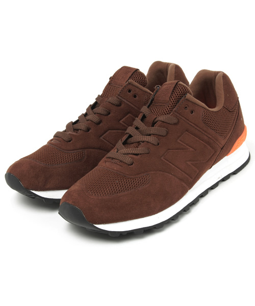 NEW BALANCE(ニューバランス)の「NEW BALANCE MS574(スニーカー・メンズ・ダークグリーン/ネイビー/ブラウン・8h/9/9h/8/10/10h/11)」の2枚目の写真