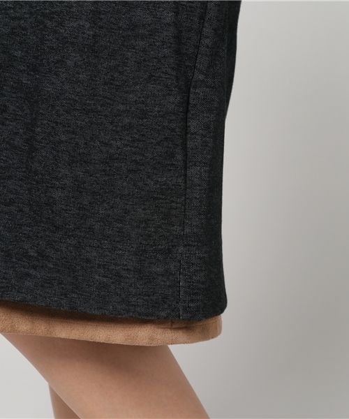 VENCEEXCHANGE（ヴァンスエクスチェンジ）の「刺繍ダブルフェイスガウン               （カーディガン/ボレロ・レディース・ブラック/ネイビー/グレー/ピンク・MEDIUM）」の11枚目の写真