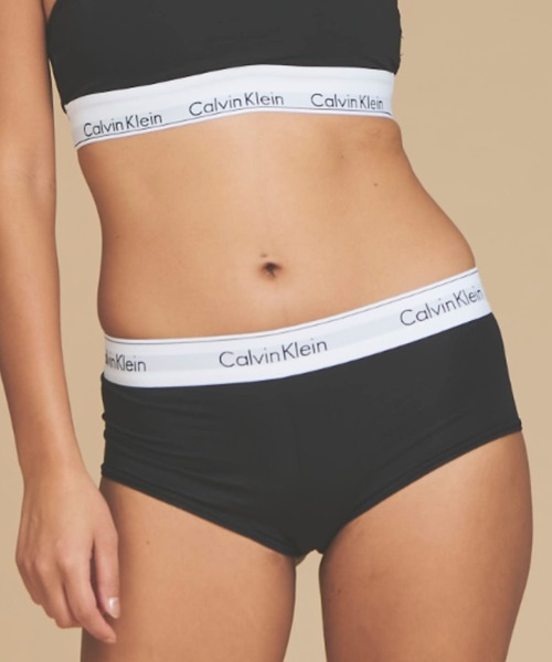 Calvin Klein Underwear（カルバンクラインアンダーウェア）の「Icon Cotton  - ボーイショーツ（ショーツ・レディース・レッド/ホワイト/ブラック/グレー/ブルー・MEDIUM/SMALL/X-SMALL/L/XL）」の6枚目の写真