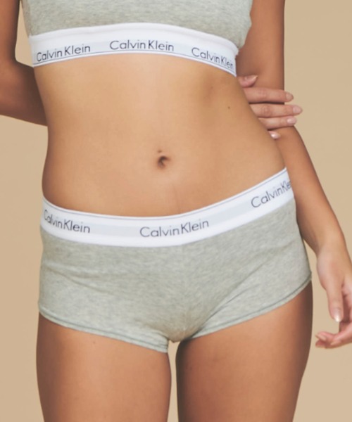 Calvin Klein Underwear（カルバンクラインアンダーウェア）の「Icon Cotton  - ボーイショーツ（ショーツ・レディース・レッド/ホワイト/ブラック/グレー/ブルー・MEDIUM/SMALL/X-SMALL/L/XL）」の7枚目の写真