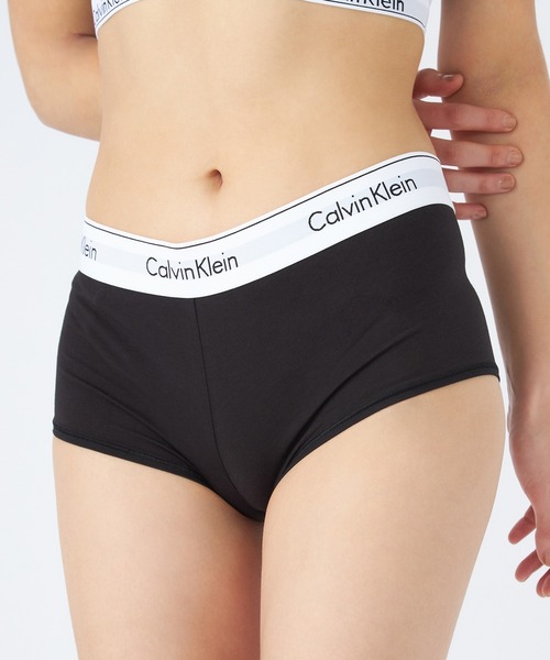 CKカルバンクライン♡テープロゴボーイズショーツ★即発 Icon Cotton - ボーイショーツ（ショーツ）｜Calvin Klein