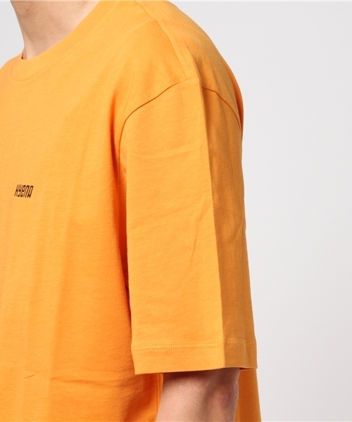 RAF SIMONS（ラフシモンズ）の「RAF SIMONS ラフ シモンズ AMERICAN TSHIRT 171-124-19002 Tシャツ（Tシャツ/カットソー・メンズ・オレンジ・X-SMALL/S）」の2枚目の写真