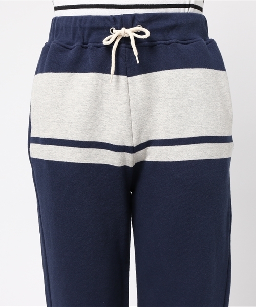 grn（ジーアールエヌ）の「【grn/ジーアールエヌ】ラインスウェットパンツ（その他パンツ・メンズ・杢グレー/オートミール/ネイビー・LARGE/MEDIUM）」の7枚目の写真