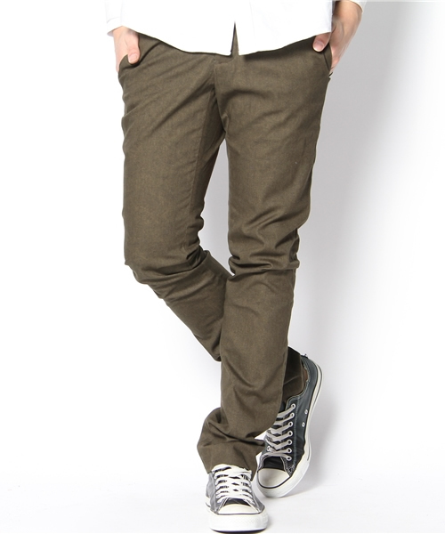 SHIPS（シップス）の「HOLLANDER & LEXER: スリムパンツ（その他パンツ・メンズ・ブラック/オリーブ・30/34/32）」の2枚目の写真