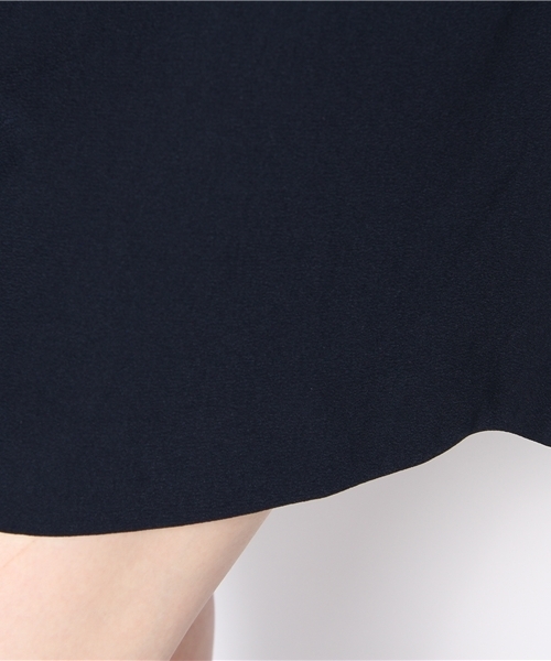 earth music&ecology(アースミュージックアンドエコロジー)の「●steady 6月号 掲載●バックリボンキュロット/ショートパンツ(カーゴパンツ・レディース・キャメル/イエロー/ネイビー/ピンク・MEDIUM/SMALL)」の10枚目の写真