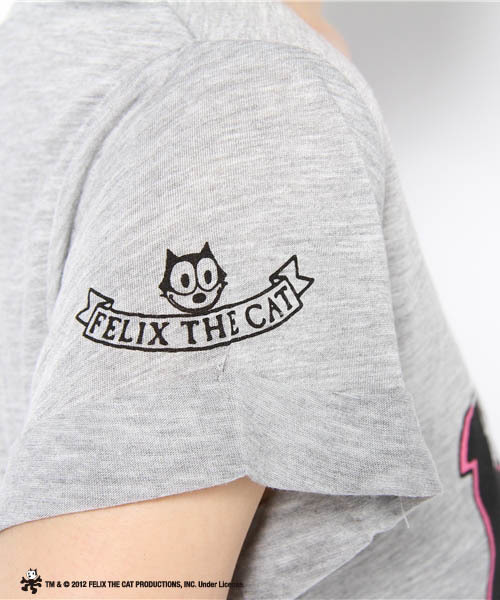 DANCE LB-03(ダンス エルビー・ゼロスリー)の「FELIX Tシャツ ワンピース(その他トップス・レディース・ブラック系/グレー系2/ホワイト系・FREE)」の8枚目の写真