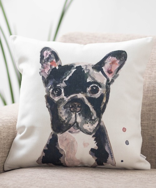 Jubilee(ジュビリー)の「クッションカバー 犬 猫(クッション/クッションカバー・レディース・ライトグレー/ライトホワイト/ベージュ/オフホワイト/アイボリー/キナリ/ホワイト/ブラウン/グレー/ブラック/ブラック系その他4/ブラック系その他5/ブラック系その他2/ブラウン系その他/ライトブラウン/ブラック系その他/ブラック系その他6/ホワイト系その他/ブラック系その他3/ダークブラウン/オレンジ/シルバーグレー/ホワイト×ブラック/ブラック×ホワイト/チョコ/ホワイト系その他2/ホワイト系その他3/ホワイト系その他4/ブラウン系その他2・FREE)」の11枚目の写真