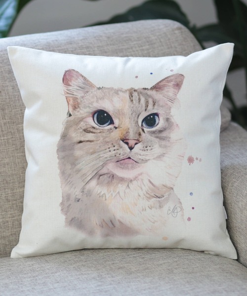 Jubilee(ジュビリー)の「クッションカバー 犬 猫(クッション/クッションカバー・レディース・ライトグレー/ライトホワイト/ベージュ/オフホワイト/アイボリー/キナリ/ホワイト/ブラウン/グレー/ブラック/ブラック系その他4/ブラック系その他5/ブラック系その他2/ブラウン系その他/ライトブラウン/ブラック系その他/ブラック系その他6/ホワイト系その他/ブラック系その他3/ダークブラウン/オレンジ/シルバーグレー/ホワイト×ブラック/ブラック×ホワイト/チョコ/ホワイト系その他2/ホワイト系その他3/ホワイト系その他4/ブラウン系その他2・FREE)」の21枚目の写真