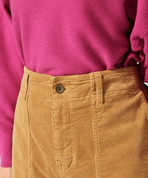 GLOBAL WORK（グローバルワーク）の「コーデュロイベイカーパンツ/773216（その他パンツ・レディース・ブラック/ベージュ/カーキ・SMALL/LARGE/MEDIUM）」の11枚目の写真