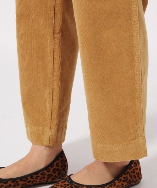 GLOBAL WORK（グローバルワーク）の「コーデュロイベイカーパンツ/773216（その他パンツ・レディース・ブラック/ベージュ/カーキ・SMALL/LARGE/MEDIUM）」の5枚目の写真