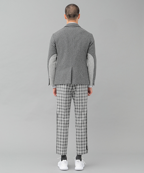 koe×THOM BROWNE（コエトムブラウン）の「[KOE×THOM BROWNE] MENS SPORTCOAT（テーラードジャケット・メンズ・ダークグレー・SMALL/MEDIUM/LARGE）」の6枚目の写真