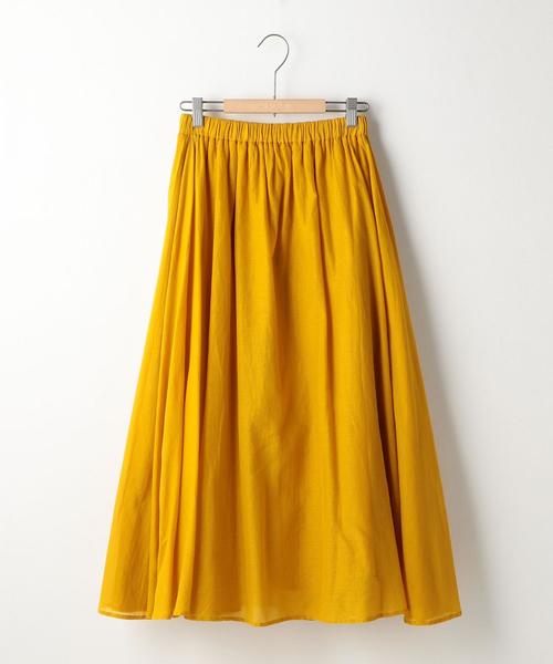 coen（コーエン）の「【大人気・新色追加・CM着用アイテム・Market】ソリッドマキシスカート(ネイビー⇒WEB限定追加)（スカート・レディース・ライラック/マスタード/ネイビー/ピンク/ダークグリーン・FREE）」の14枚目の写真