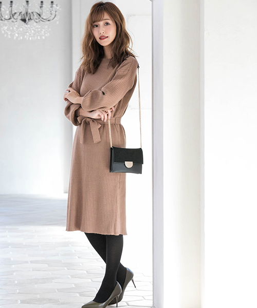 Color（カラー）の「ゴールドフラップショルダーバッグ（ショルダーバッグ・レディース・ブラック/モカ/キャメル・FREE）」の15枚目の写真