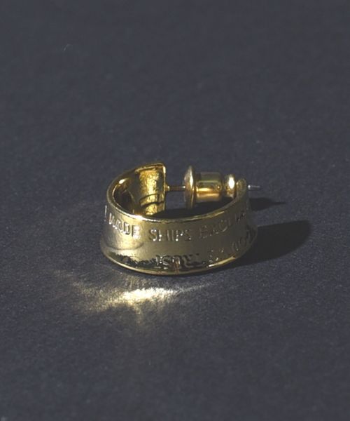 Jam Home Made ジャムホームメイド の First Jam Ships 別注 Concho ピアス ピアス 片耳用 Wear