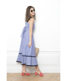 Jusglitty ジャスグリッティー の Backリボン配色ワンピース ワンピース Wear