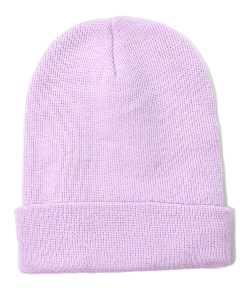 WEGO（ウィゴー）の「WEGO/インヨウニットキャップ（ニットキャップ/ビーニー・レディース・ホワイト/ブラック/パープル・FREE）」の4枚目の写真