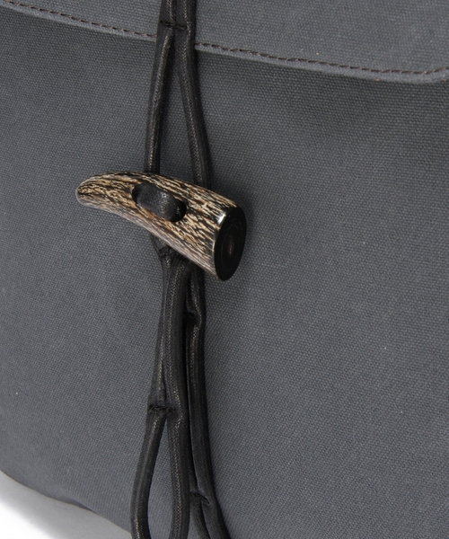 South2 West8（サウスツーウェストエイト）の「【OWL】Shelter bag（ショルダーバッグ）（ショルダーバッグ・メンズ・ホワイト/グレー/ダークグレー/モカ・FREE）」の20枚目の写真