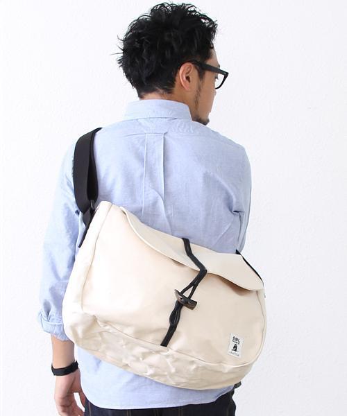 South2 West8（サウスツーウェストエイト）の「【OWL】Shelter bag（ショルダーバッグ）（ショルダーバッグ・メンズ・ホワイト/グレー/ダークグレー/モカ・FREE）」の5枚目の写真