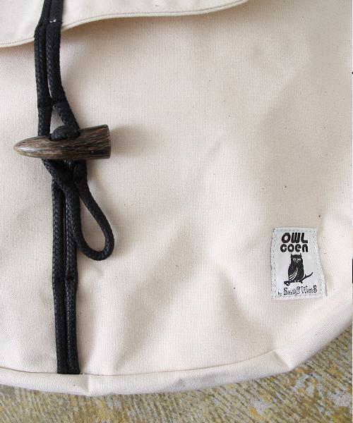 South2 West8（サウスツーウェストエイト）の「【OWL】Shelter bag（ショルダーバッグ）（ショルダーバッグ・メンズ・ホワイト/グレー/ダークグレー/モカ・FREE）」の8枚目の写真