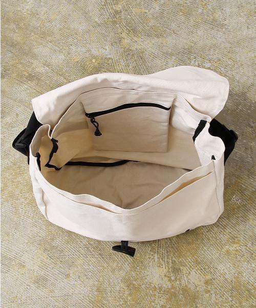 South2 West8（サウスツーウェストエイト）の「【OWL】Shelter bag（ショルダーバッグ）（ショルダーバッグ・メンズ・ホワイト/グレー/ダークグレー/モカ・FREE）」の10枚目の写真