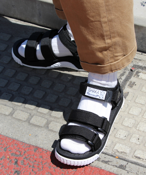 SHAKA(シャカ)の「【SHAKA/シャカ】NEO BUNGY(サンダル・メンズ・オリーブ/ブラック系その他/ブラック系その他2・8/10/9)」の2枚目の写真