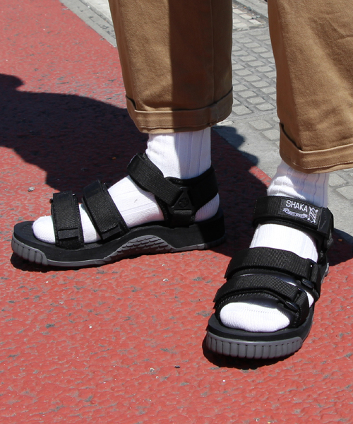 SHAKA(シャカ)の「【SHAKA/シャカ】NEO BUNGY(サンダル・メンズ・オリーブ/ブラック系その他/ブラック系その他2・8/10/9)」の3枚目の写真