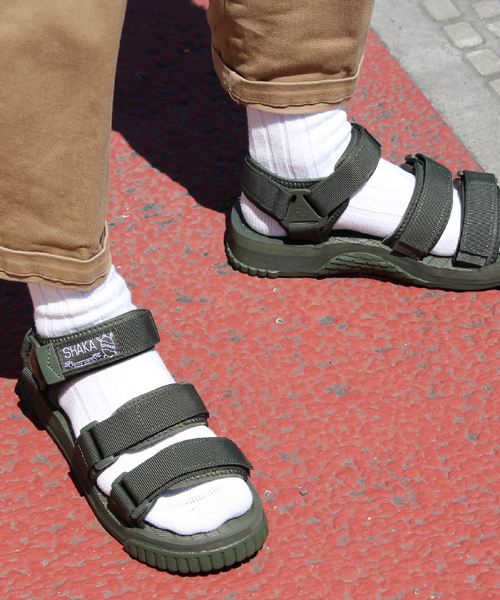 SHAKA(シャカ)の「【SHAKA/シャカ】NEO BUNGY(サンダル・メンズ・オリーブ/ブラック系その他/ブラック系その他2・8/10/9)」の12枚目の写真