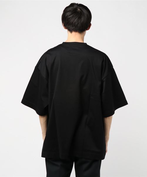 MAISON SPECIAL（メゾンスペシャル）の「“FINE SMOOTH” プライムオーバーサイズカットソー 【MAISON SPECIAL/メゾンスペシャル】（Tシャツ/カットソー・メンズ・ブラック/オフホワイト/ラベンダー/ネイビー/マルチ・46/48）」の7枚目の写真