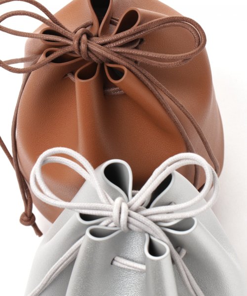 LAKOLE（ラコレ）の「ミニミニ巾着バッグ / LAKOLE（ハンドバッグ・レディース・ブラック/ブラウン/その他1・FREE）」の20枚目の写真